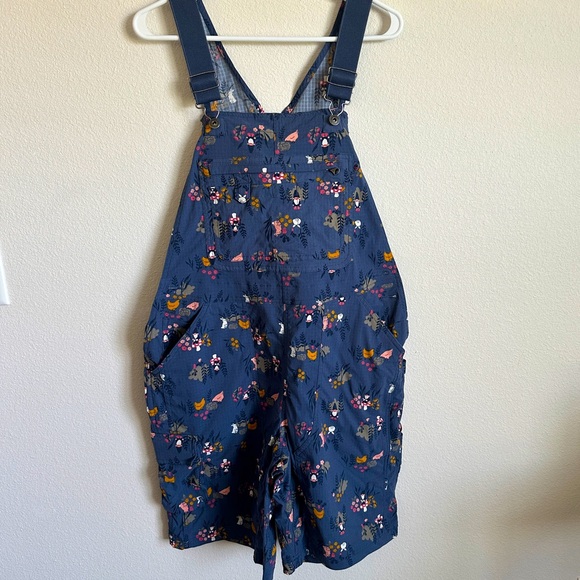 Duluth Trading Co Pants - Duluth Trading Co gnome floral gardening outdoor romper